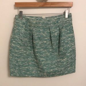 Zara tweed mini skirt